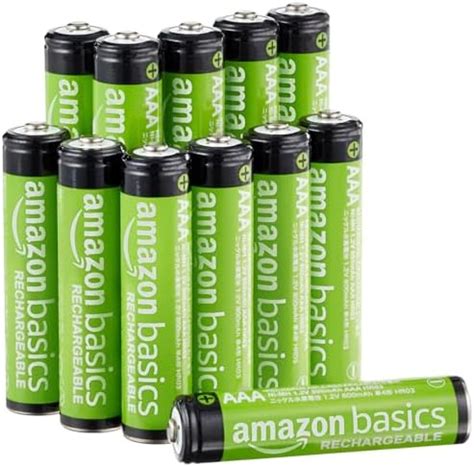 rechargeable aa batteries amazon|Amazon Basics 12.